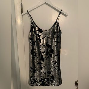 Sparkly Bodycon Spaghetti Strap Dress